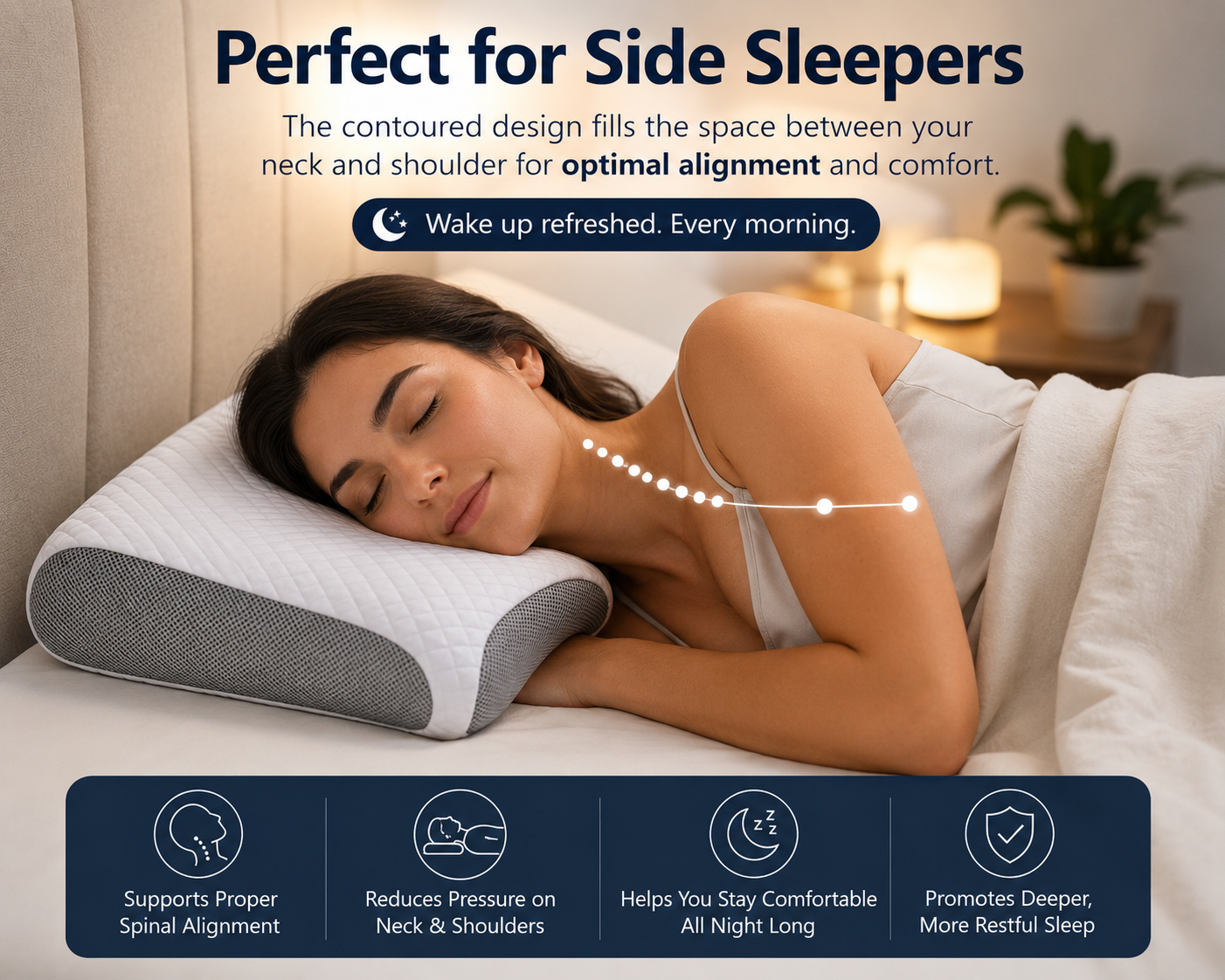 Nuvora™ Orthopedic Sleep Pillow
