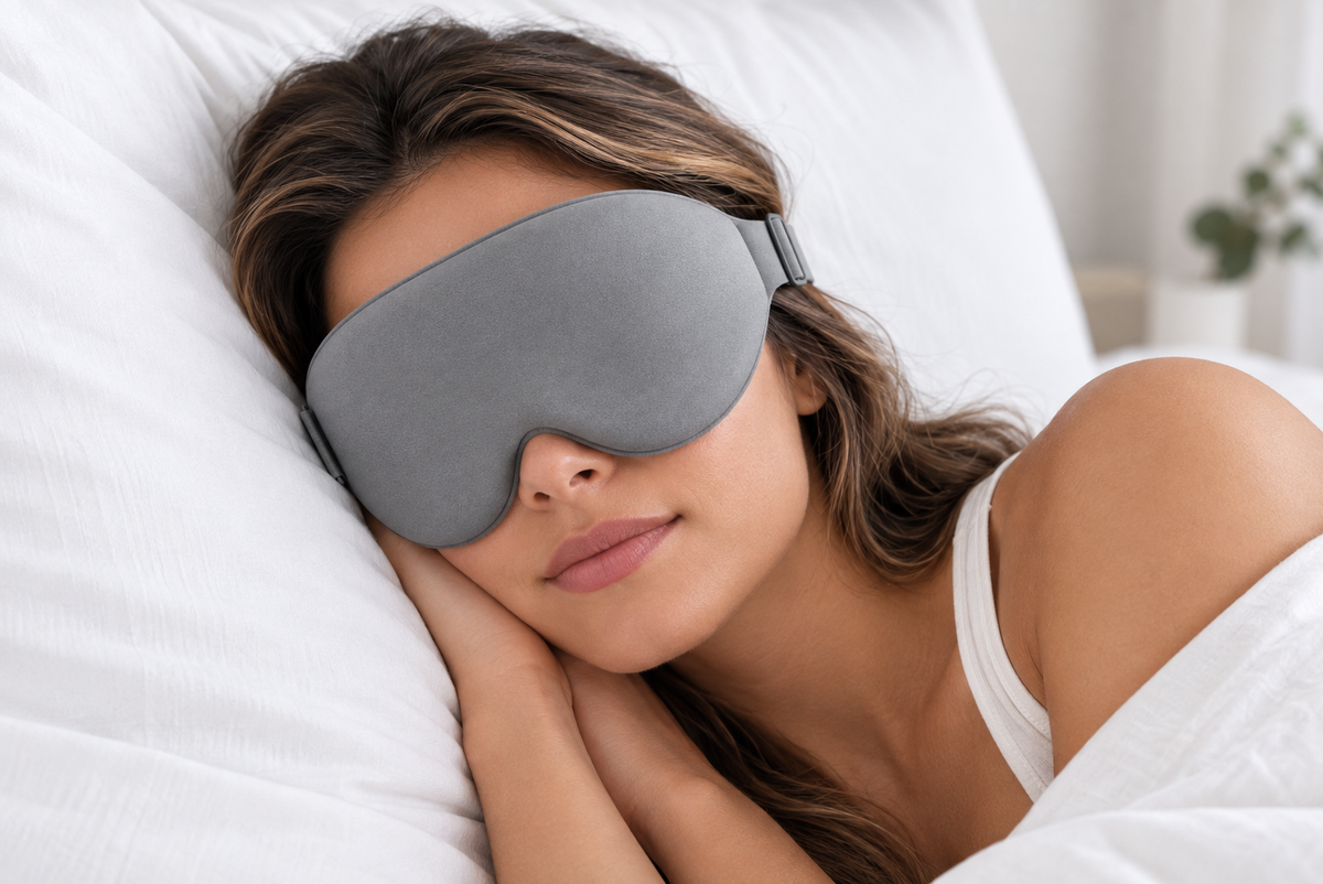 Nuvora™ CloudMask – 3D Contoured Sleep Mask